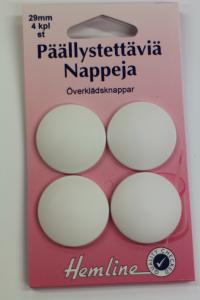Päällystettävät napit 29mm